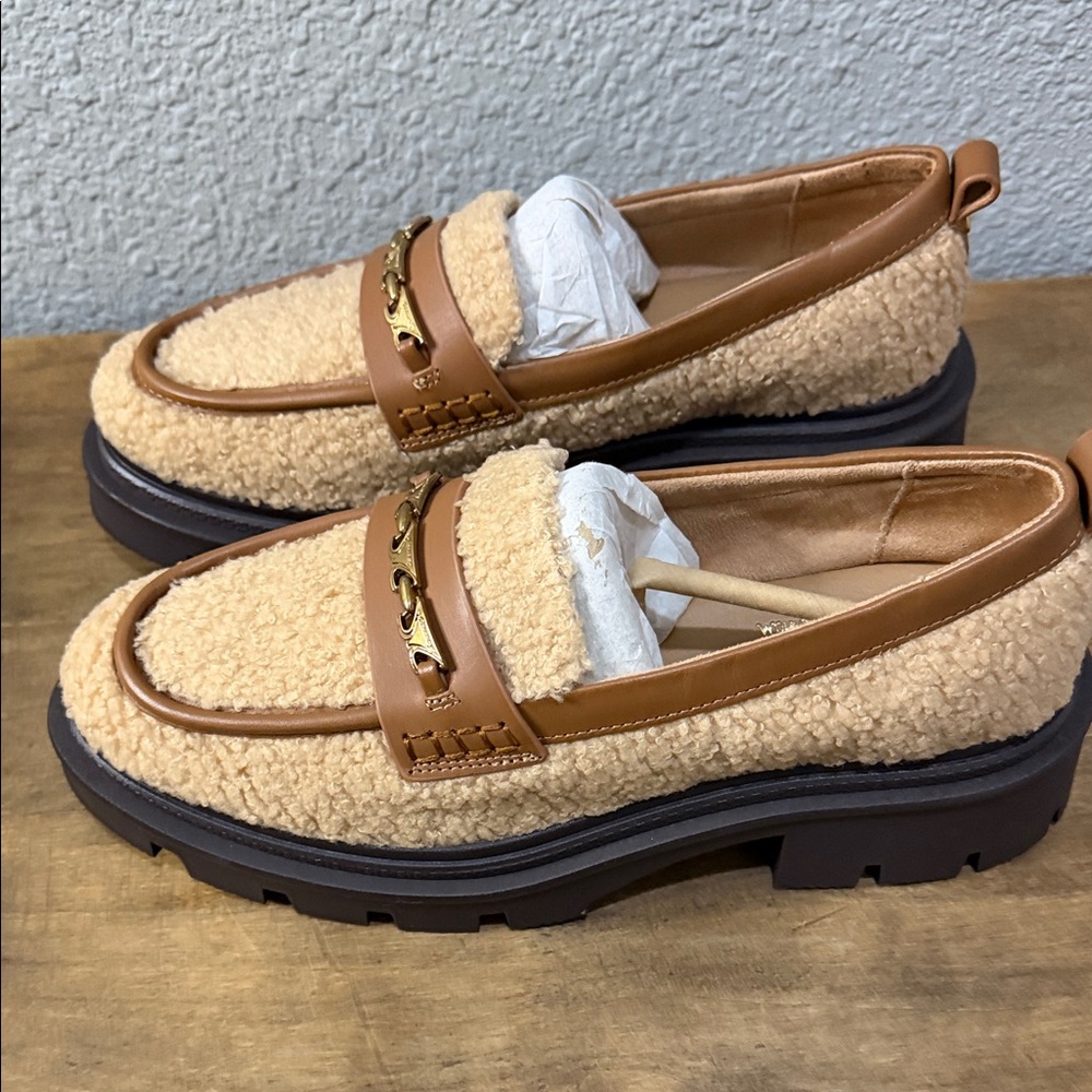 Circus by Sam Edelman Women's Brown and Tan Loafers size 8 New in Box - Picture 5 of 10
